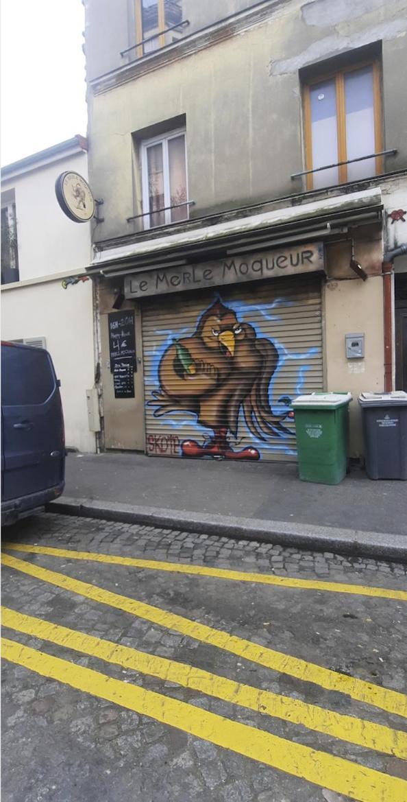 Studio Paris 13 Quartier Butte-Aux-Cailles Exterior foto