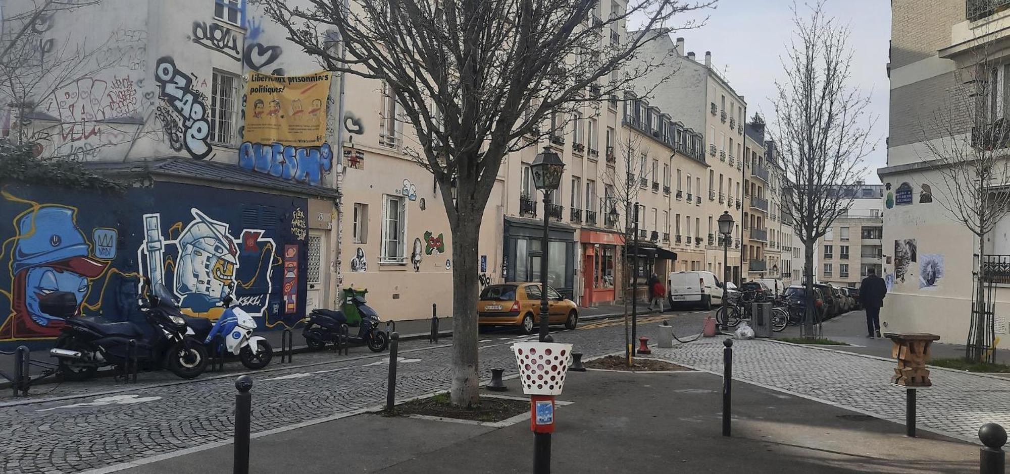 Studio Paris 13 Quartier Butte-Aux-Cailles Exterior foto