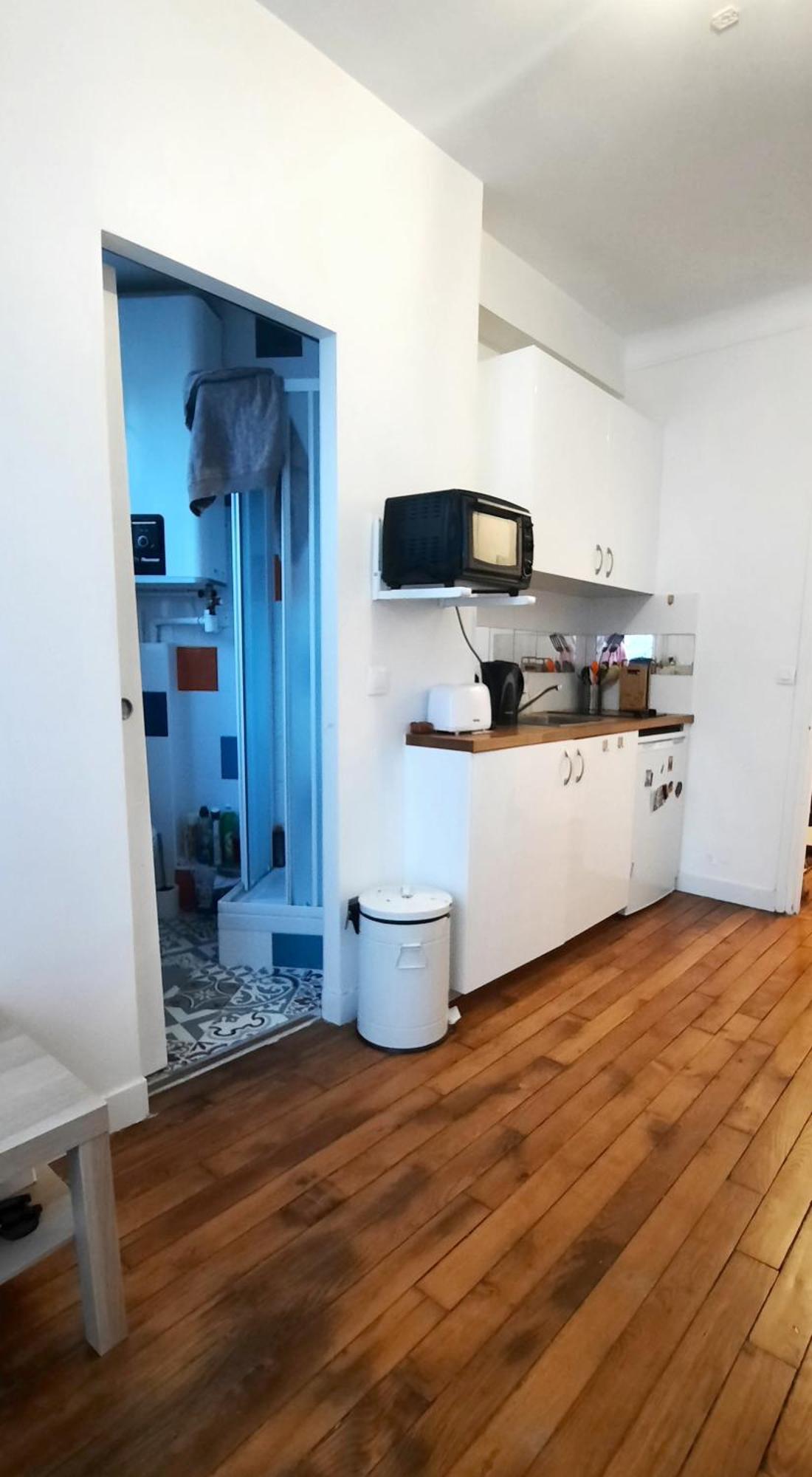 Studio Paris 13 Quartier Butte-Aux-Cailles Exterior foto
