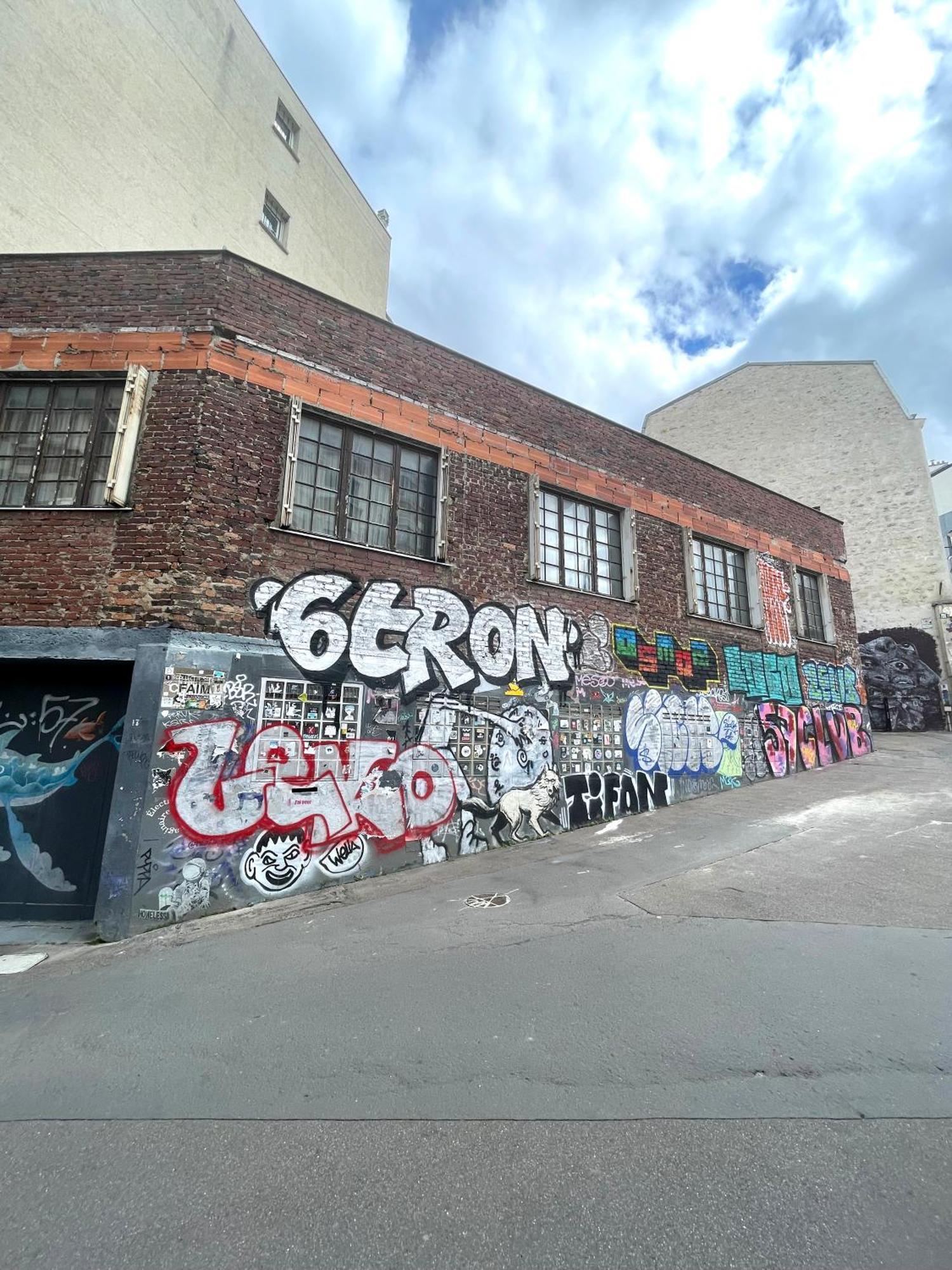 Studio Paris 13 Quartier Butte-Aux-Cailles Exterior foto